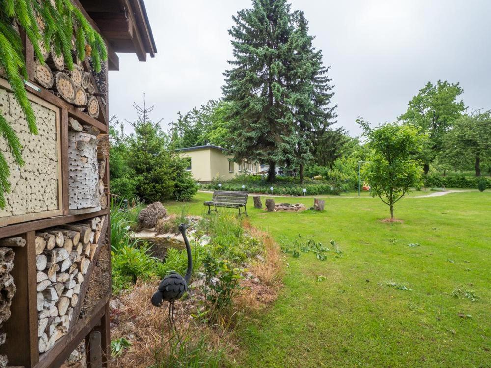 Naturferienhaus Mit Schlossblick In Drubeck Exterior photo